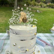 Load image into Gallery viewer, Printed Disc Cake Topper - Pooh
