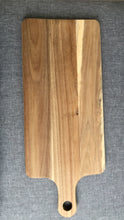 Load image into Gallery viewer, Design your Own - Engraved Chopping Board/Cheese Platter - w/ Handle
